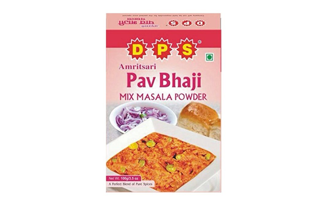 DPS Amritsari Pav Bhaji Mix Masala Powder   Box  100 grams